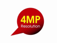 4MP Resolution