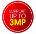 Support Up to 3MP